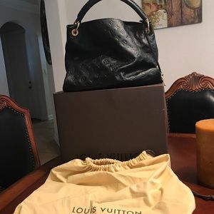 Louis Vuitton black purse